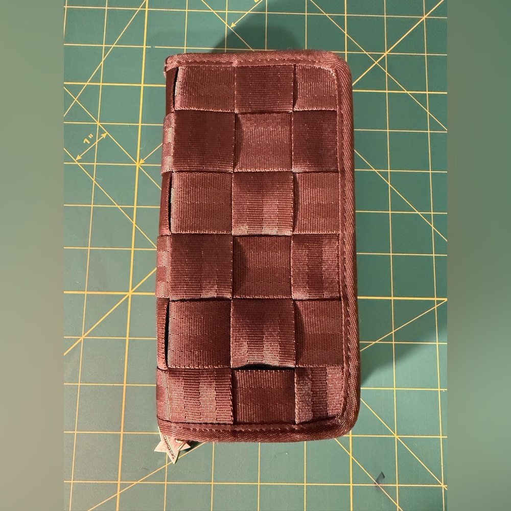 Harveys Chocolate brown Woven Pouch wallet